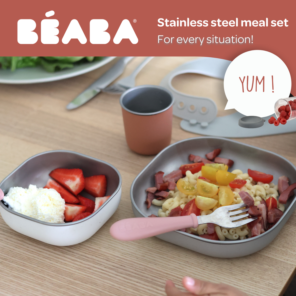 Stainless Steel Meal Set