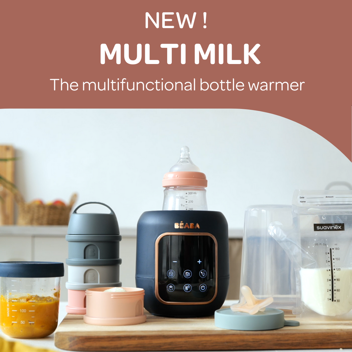 Multi Milk 5-in-1 Bottle Warmer