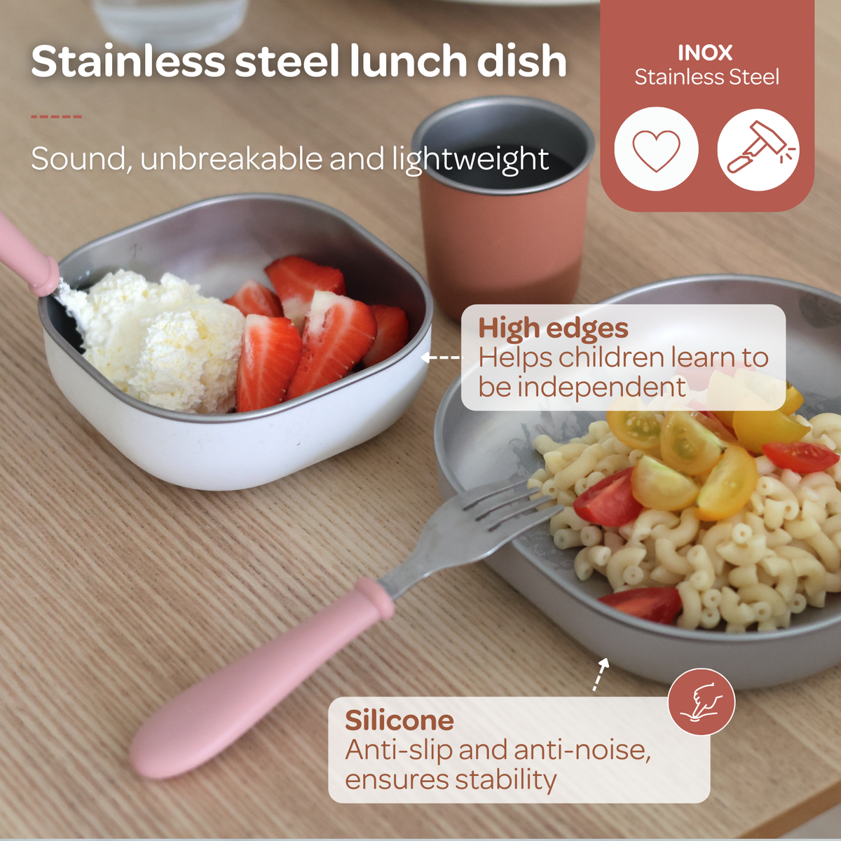 Stainless Steel Meal Set