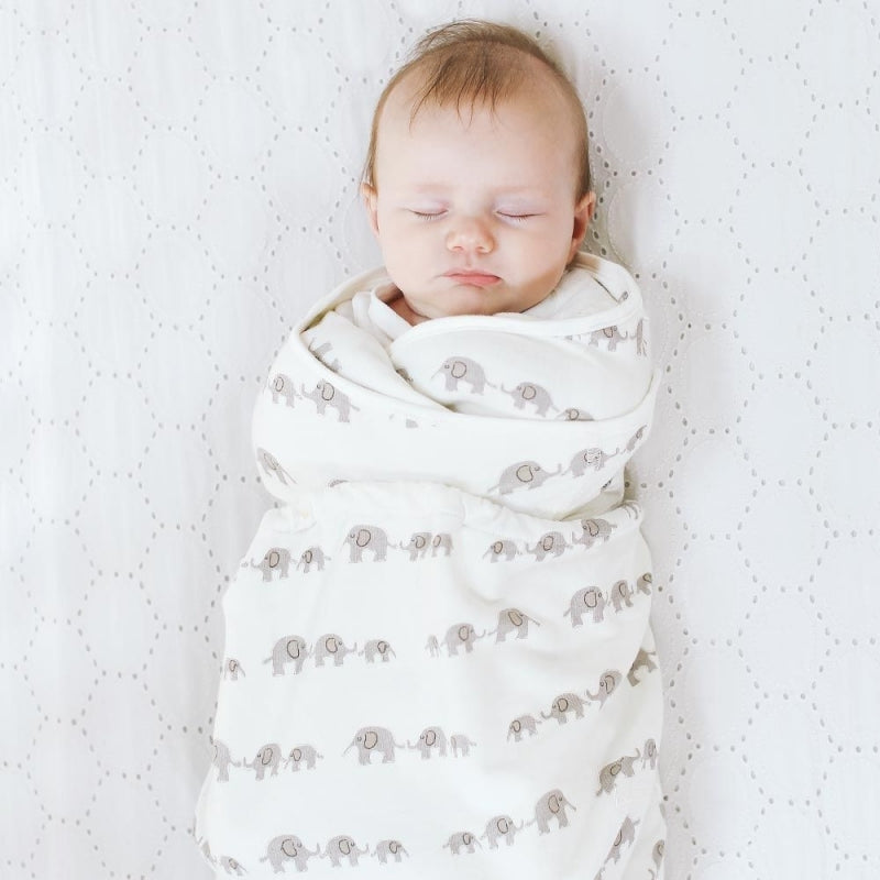 Ergobaby Single Swaddler - Elephant