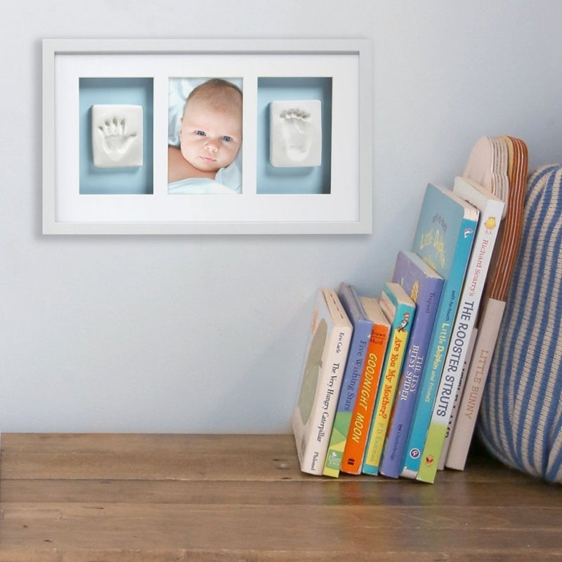 Pearhead Babyprints Deluxe Wall Frame - White