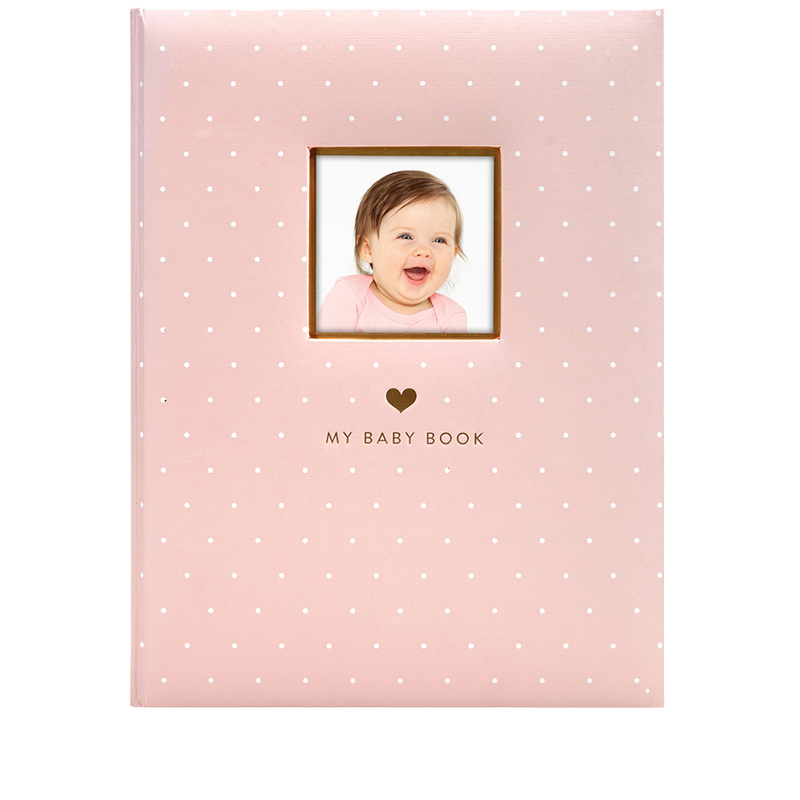 Pearhead Sweet Welcome Babybook (Pink)