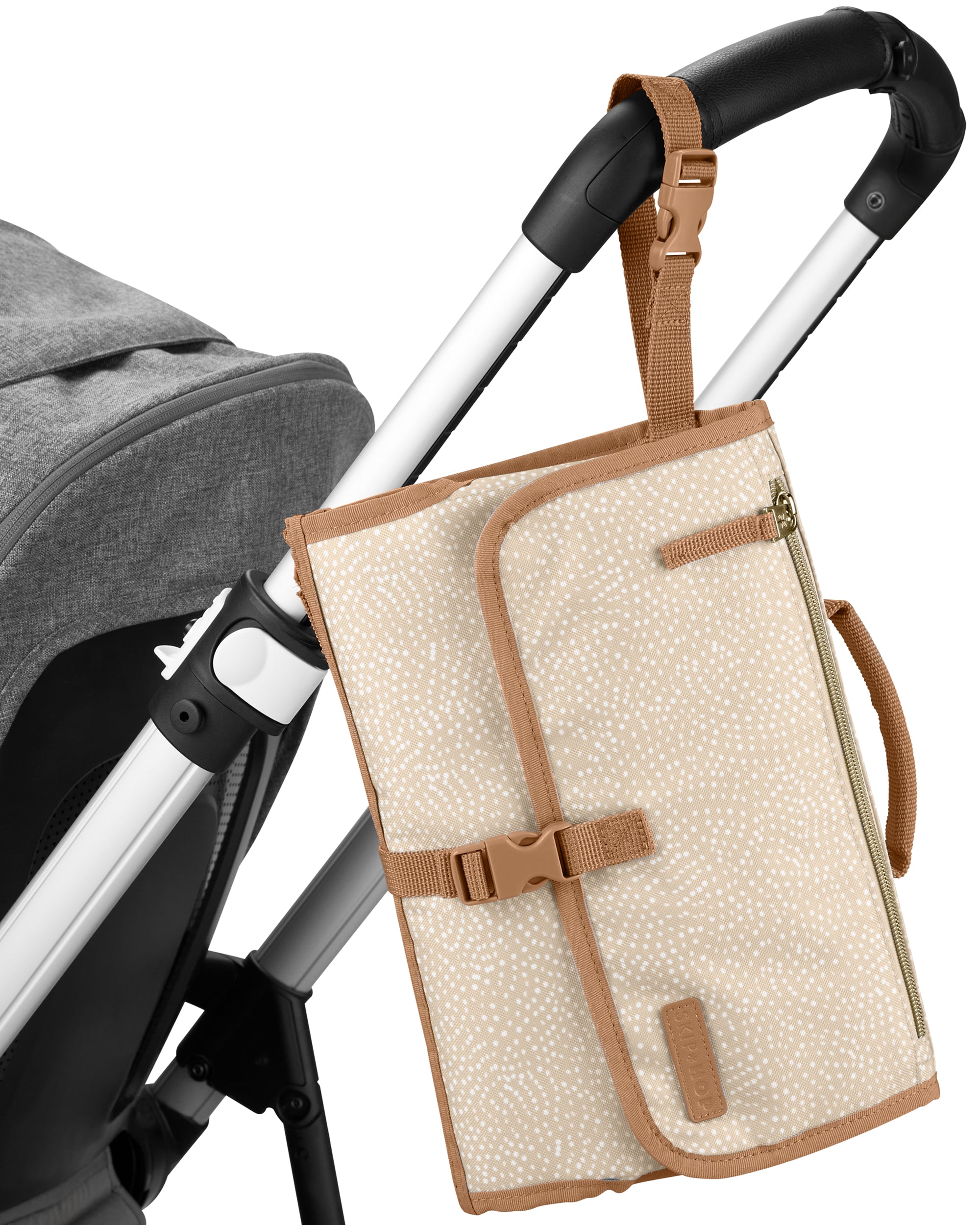 Skip Hop Pronto® Signature Changing Station - Beige Swirl Dot