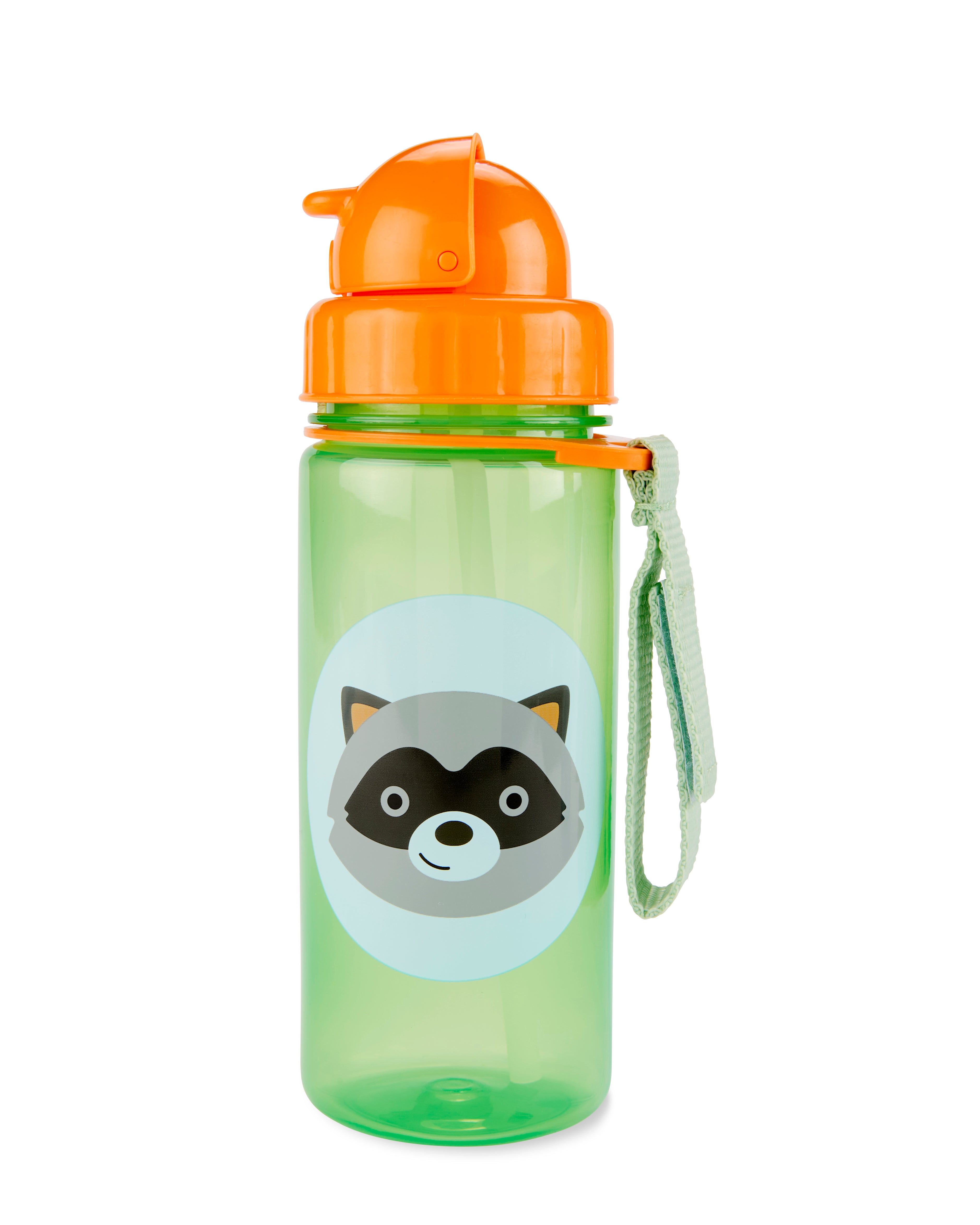 Skip Hop ZOO PP Straw Bottle 390ml - Raccoon