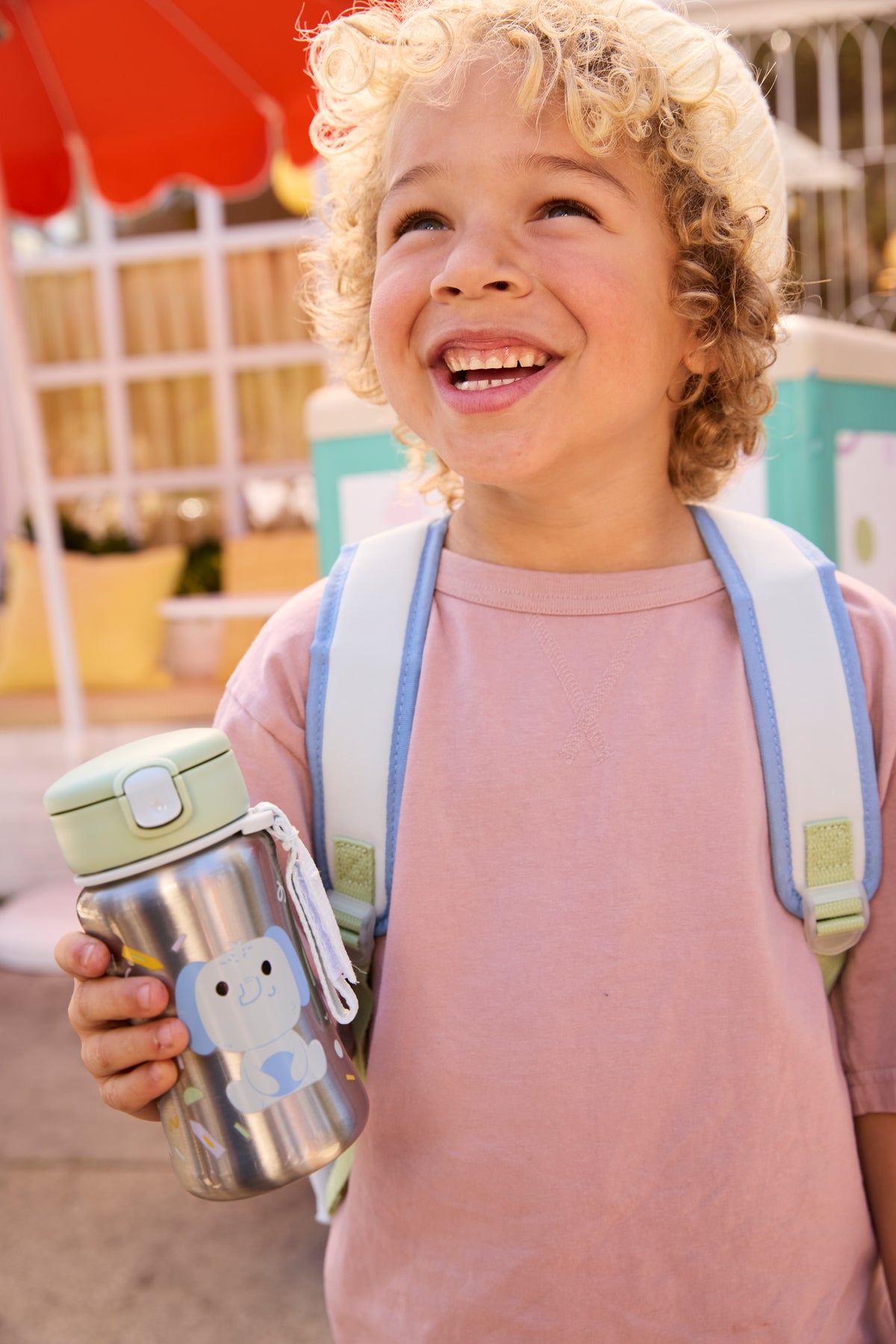 Besties Squad Stainless Steel Straw Bottle