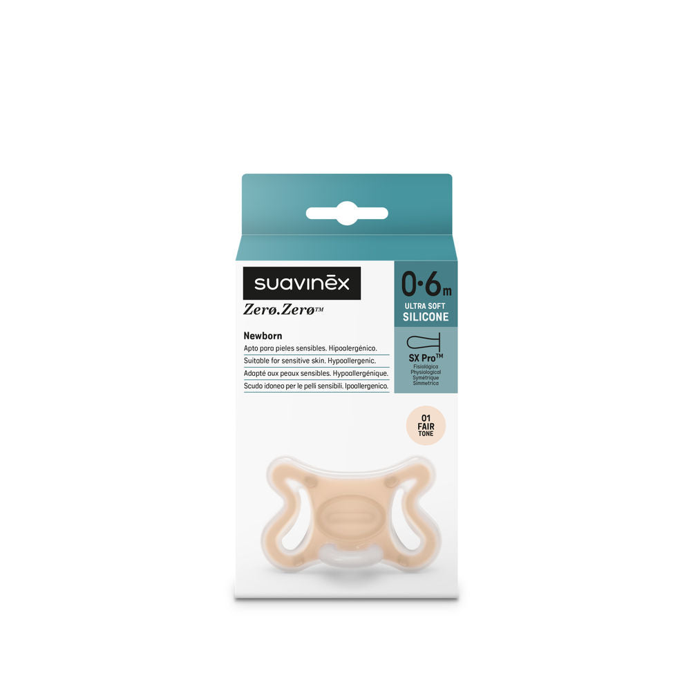Suavinex Zero Zero Physiological Silicone Soother 0-6 Months