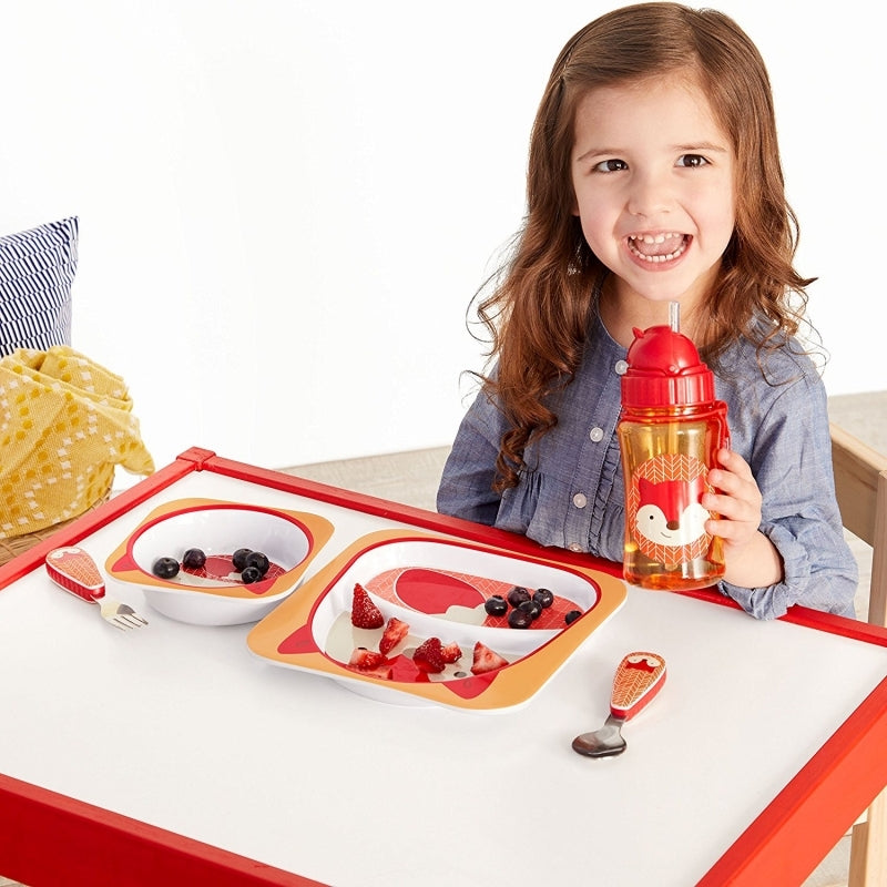 Skip Hop Zootensils Fork & Spoon - Fox