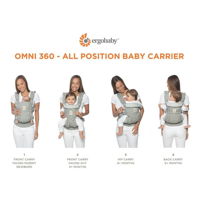 Ergobaby All-In-One OMNI 360 Baby Carrier - Cool Air Mesh - Maui