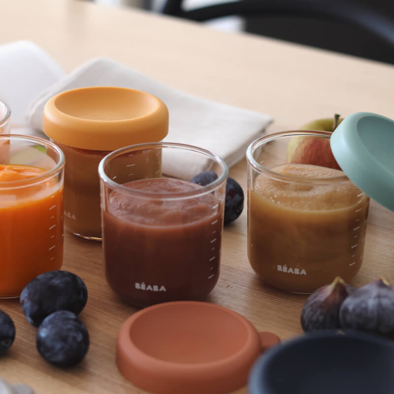 250ml Glass Containers - 6 Pack
