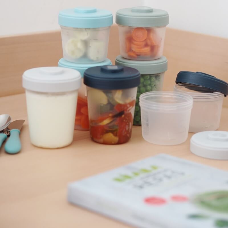 Beaba Toddler Food Storage Set - 8 Clip Portions