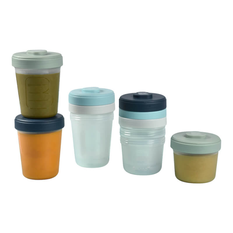 Beaba Toddler Food Storage Set - 8 Clip Portions