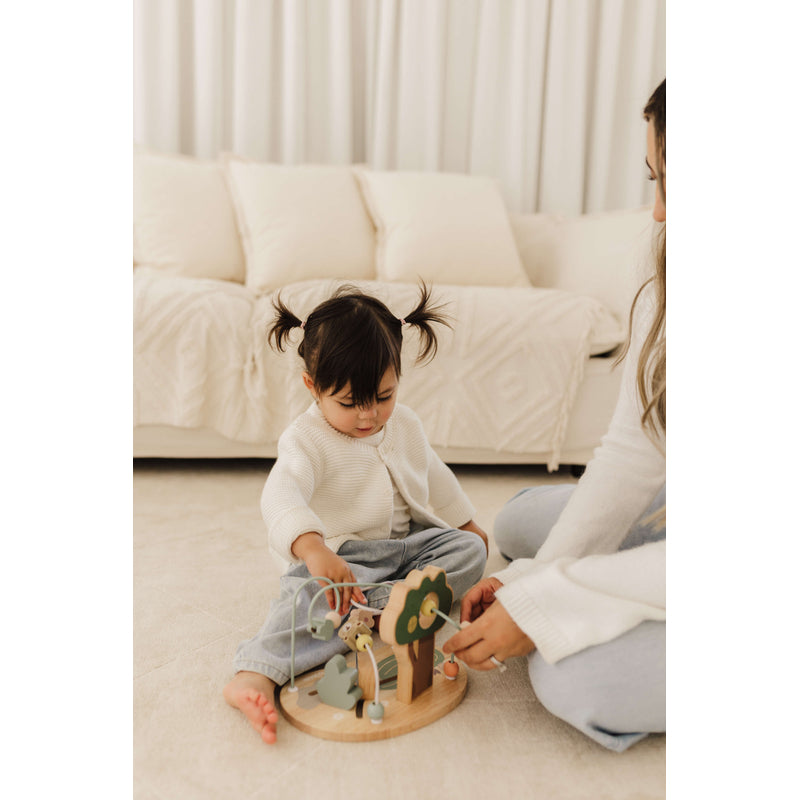 Bubble Wooden Bead Maze