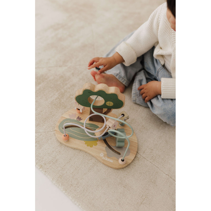 Bubble Wooden Bead Maze