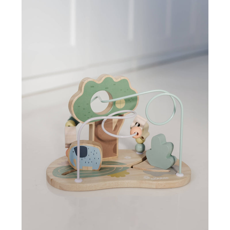 Bubble Wooden Bead Maze