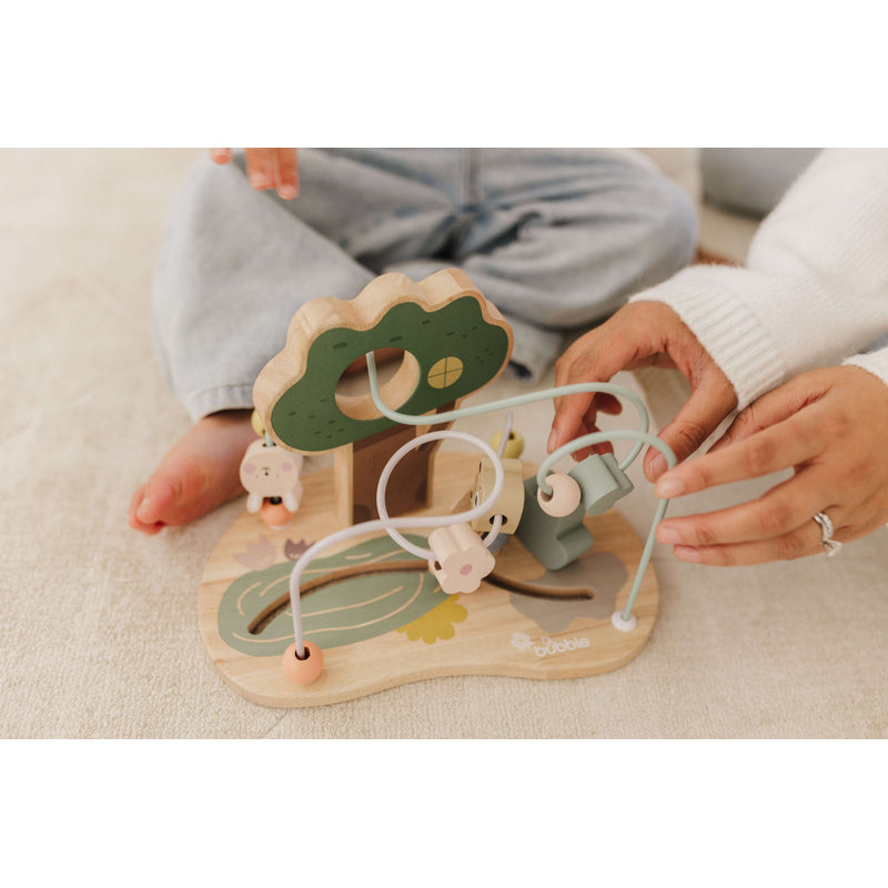 Bubble Wooden Bead Maze