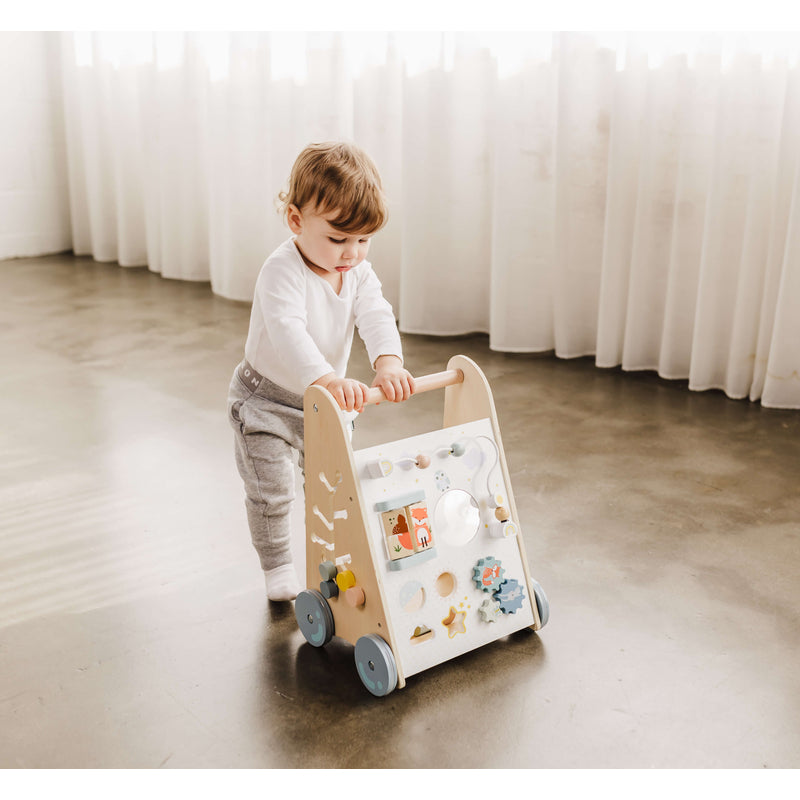 Bubble Wooden Activity Play Walker
