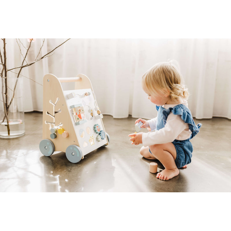 Bubble Wooden Activity Play Walker