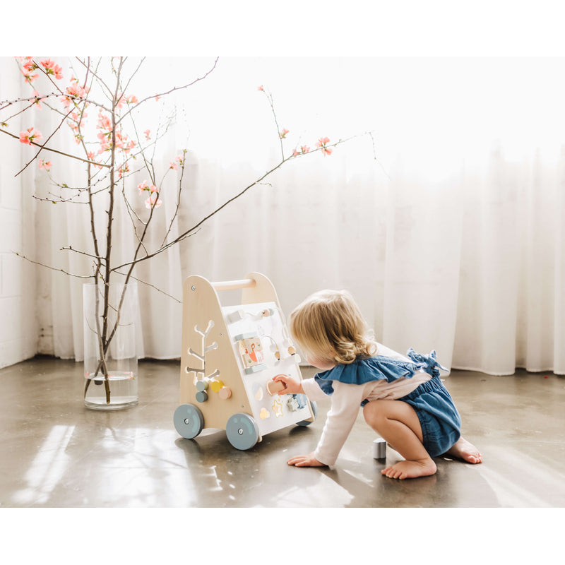 Bubble Wooden Activity Play Walker