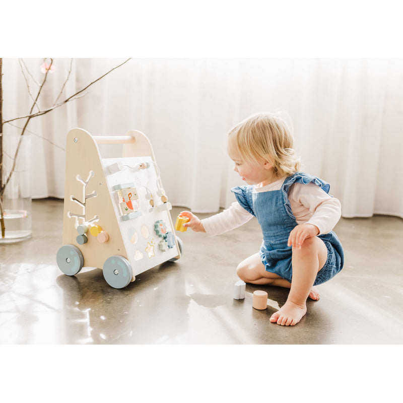 Bubble Wooden Activity Play Walker