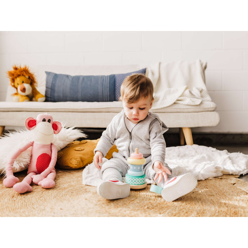Bubble Wooden Stacking Rings