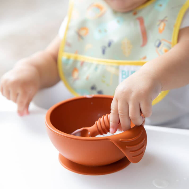 Bumkins First Feeding Set - Clay