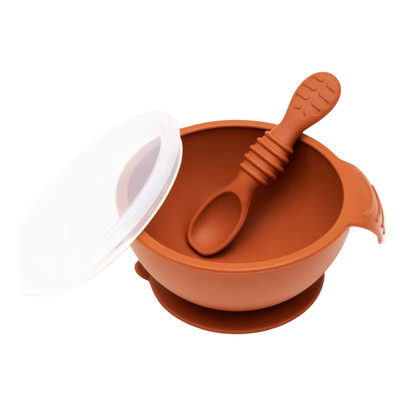 Bumkins First Feeding Set - Clay