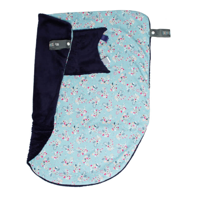Cheeky Chompers Travel Blanket - Botanical Bloom