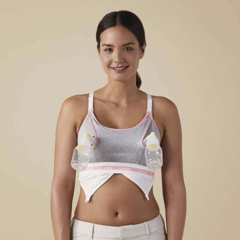 Clip and Pump Hands Free Nursing Bra Accessory