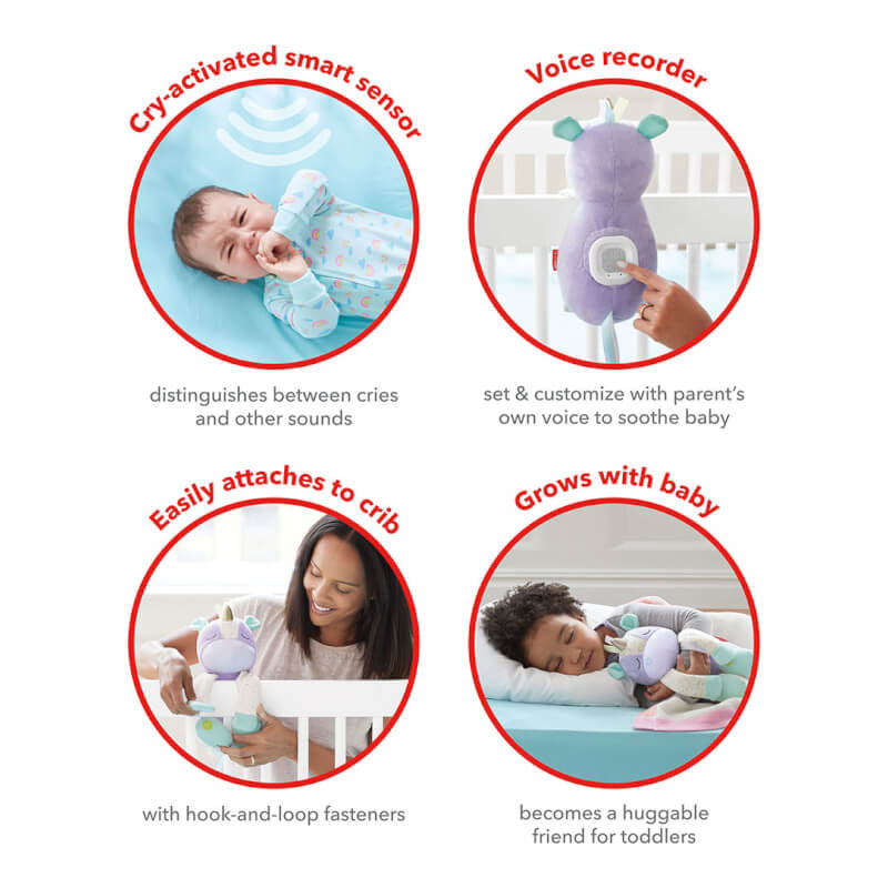 Skip Hop Cry-Activated Soother - Unicorn