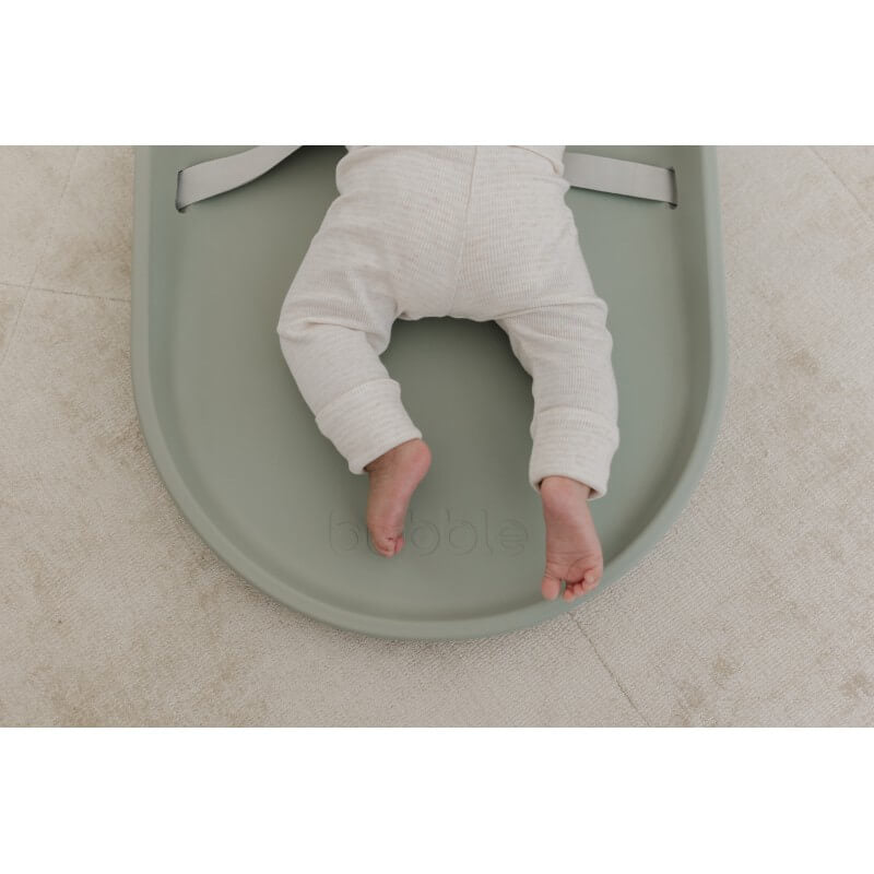 Bubble Cuddle Changing Mat - Sage