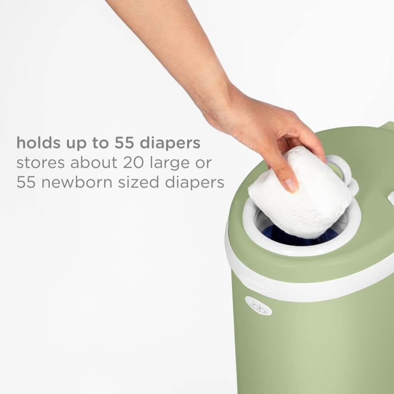 Ubbi Nappy Bin - Matte Sage