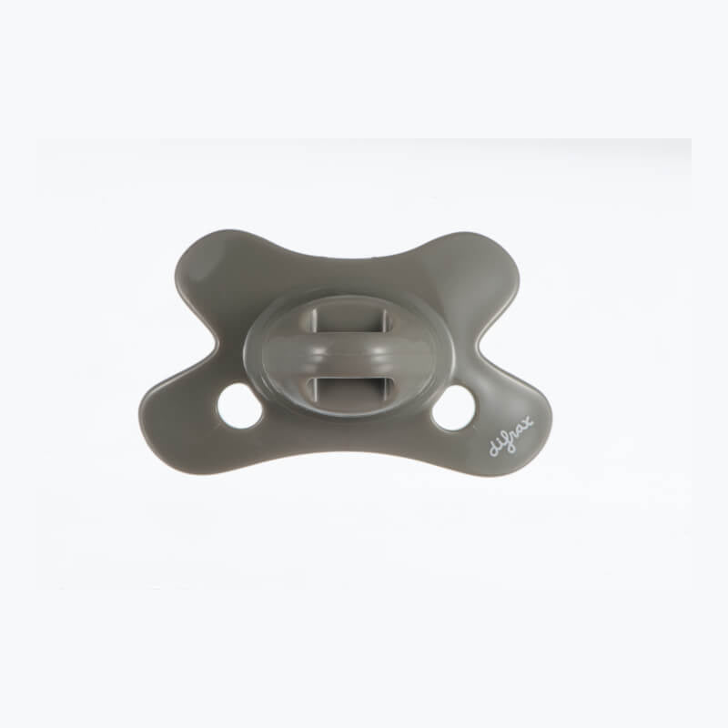 Difrax Pacifier Natural 0-6 months Pure - Clay