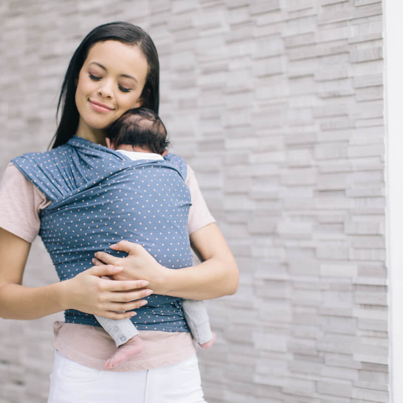 Ergobaby Aura Wrap - Coral Dots