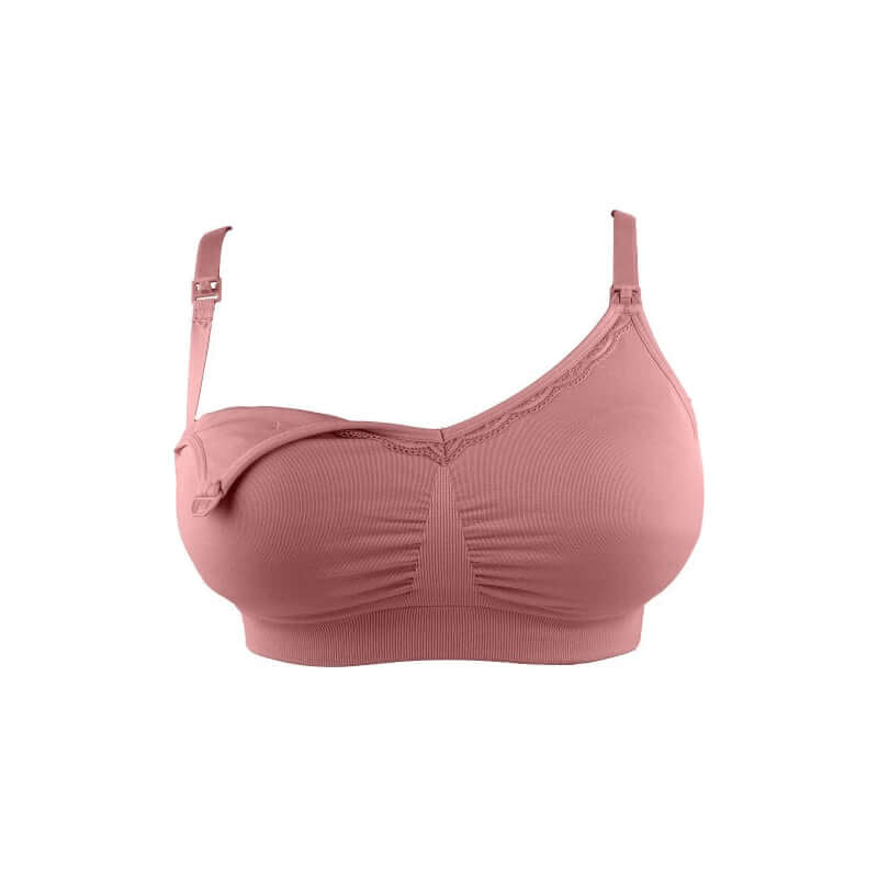 Bravado Designs Essential Stretch with Lace Nursing Bra - Roseclay