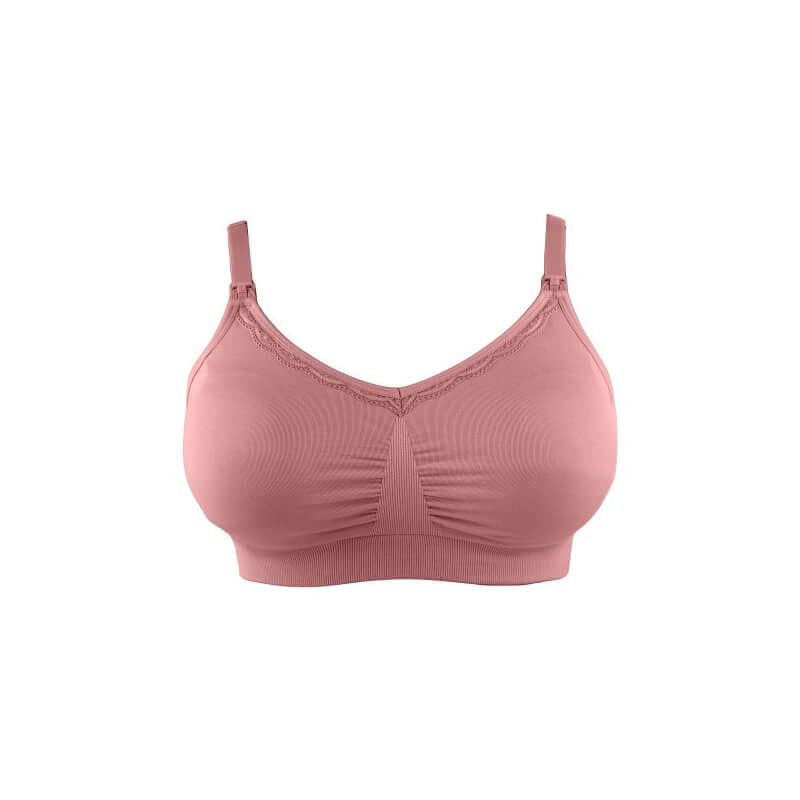 Bravado Designs Essential Stretch with Lace Nursing Bra - Roseclay