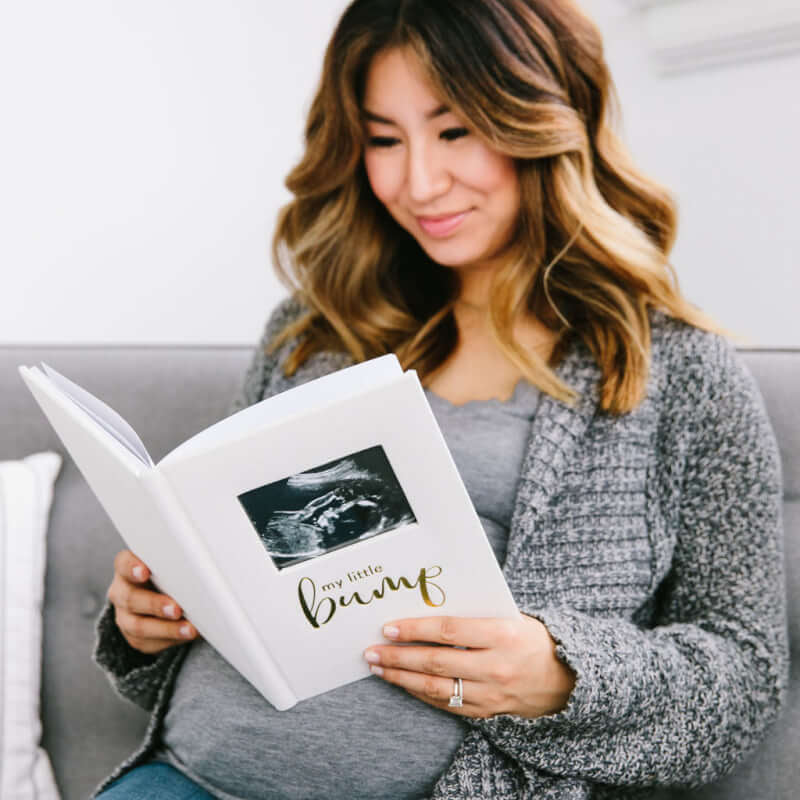 Pearhead Linen Pregnancy Journal