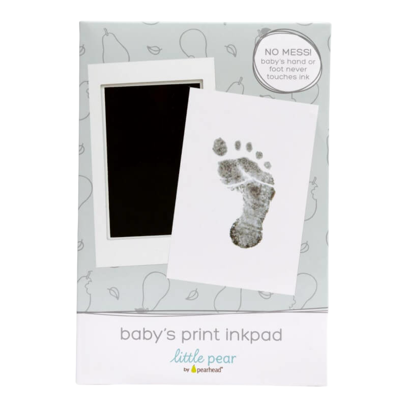 Pearhead Little Pear Clean-Touch Babys Print Inkpad - Black