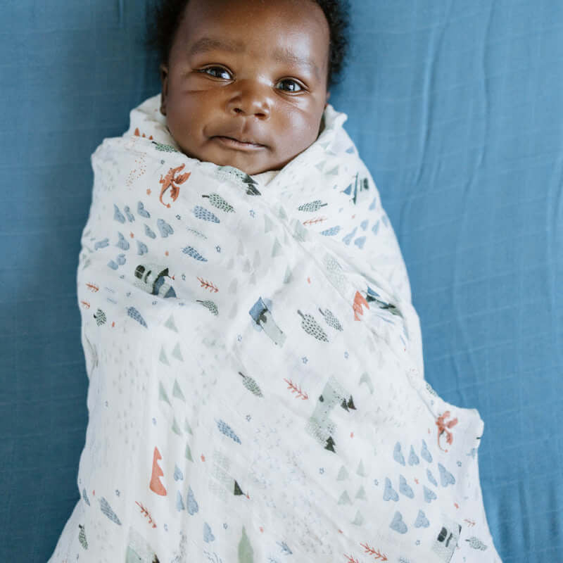 Little Unicorn Muslin Swaddle - Dragon Days