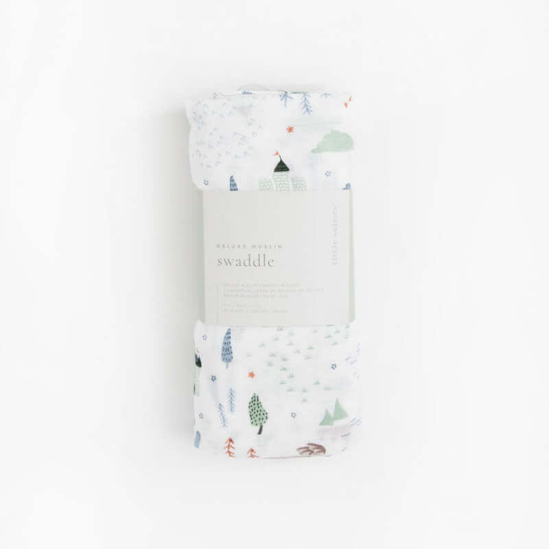 Little Unicorn Muslin Swaddle - Dragon Days