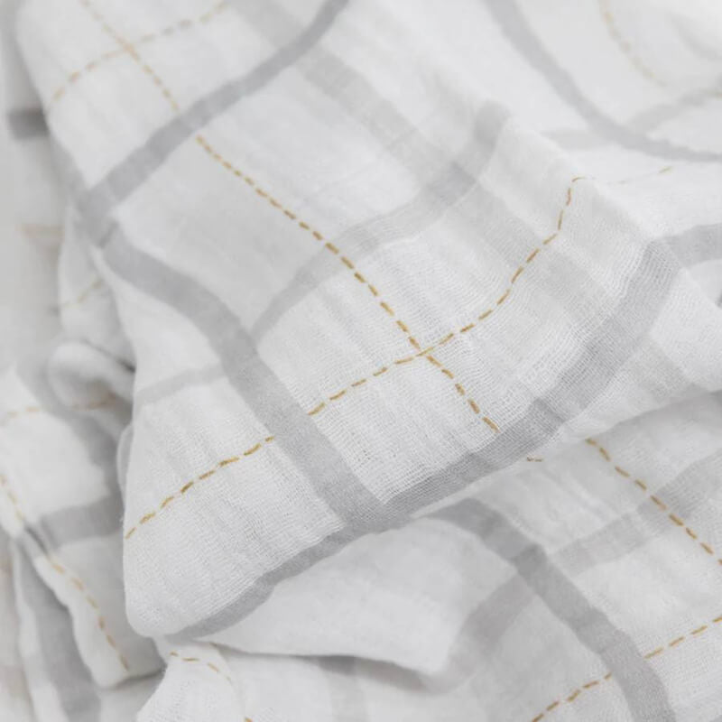 Little Unicorn Muslin Swaddle Set - Garden Bees