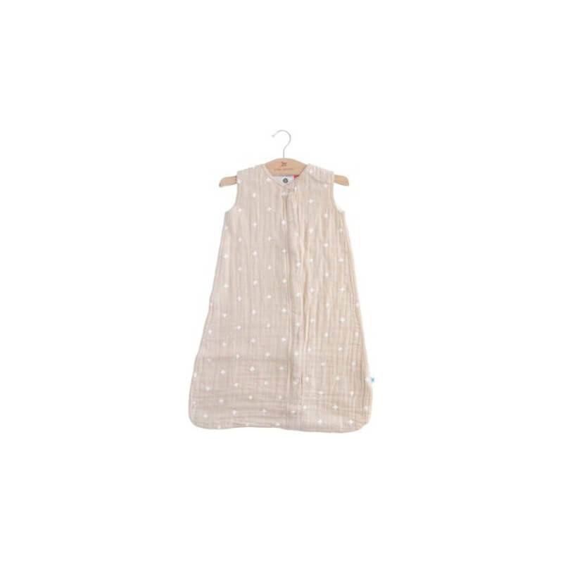 Little Unicorn Taupe Cross Muslin Sleeping Bag