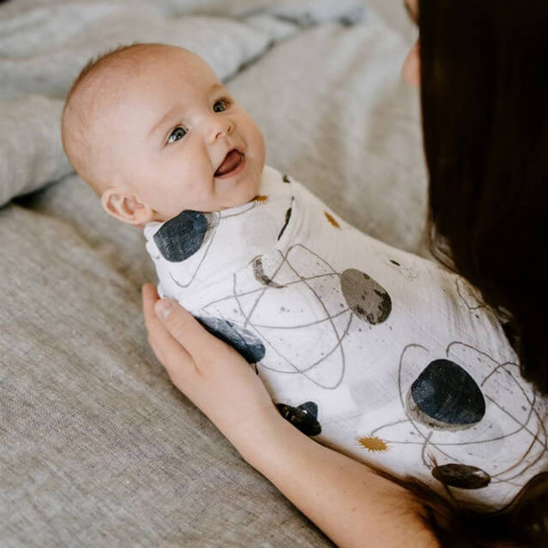 Little Unicorn Muslin Swaddle Set - Planetary
