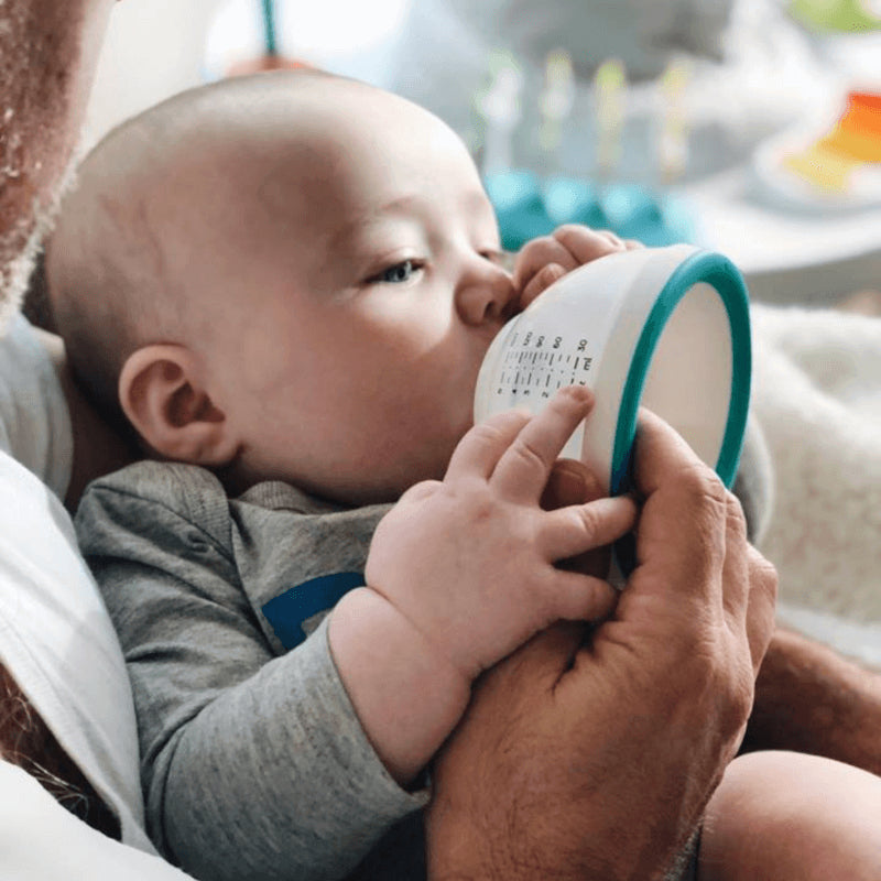 Nanobebe Breastmilk Bottle 2 Pack – Gray