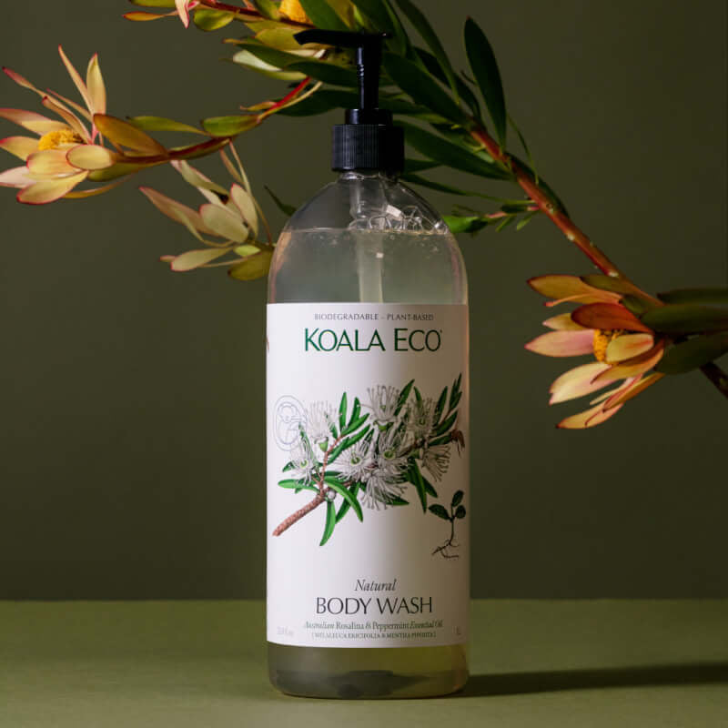 Koala Eco Natural Body Wash - Rosalina & Peppermint 1L