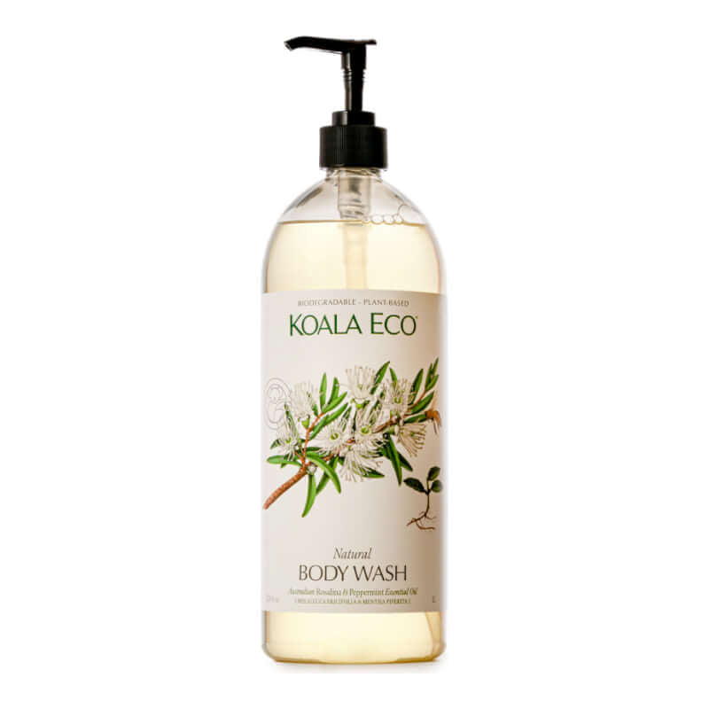 Koala Eco Natural Body Wash - Rosalina & Peppermint 500ml