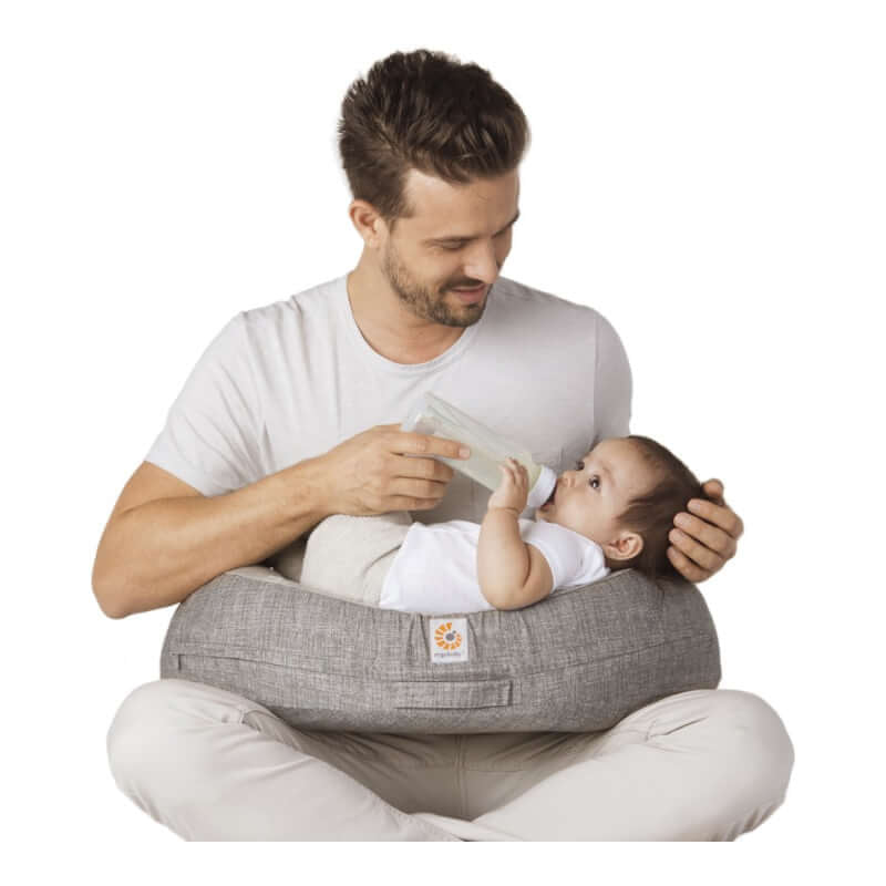 Ergobaby Natural Curve Nursing Pillow - Grey