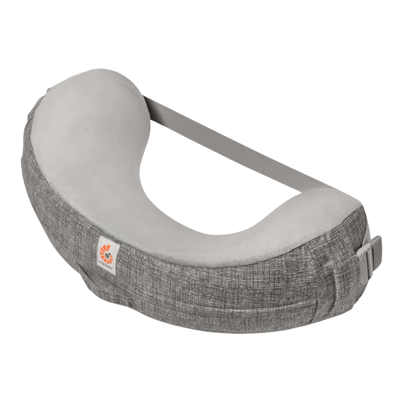 Ergobaby Natural Curve Nursing Pillow with Strap - Grey