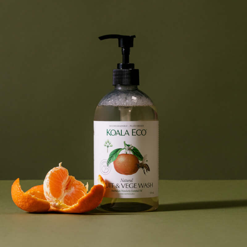 Natural Fruit & Vege Wash - Mandarin 1L Refill