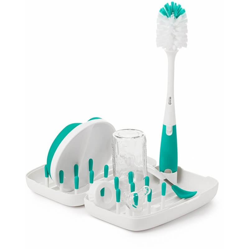 OXO Tot On-The-Go Drying Rack with Bottle Brush