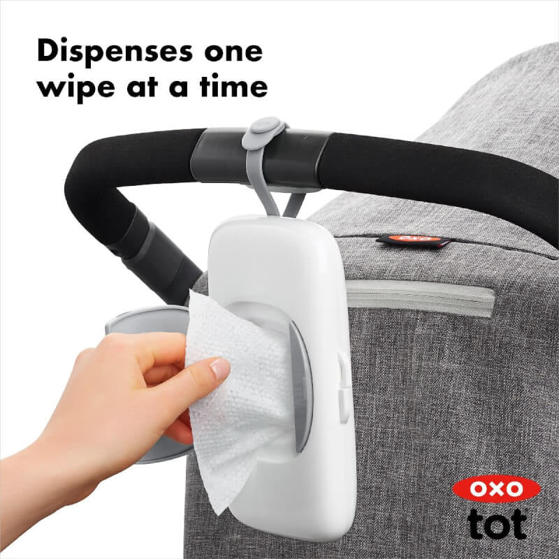 OXO Tot On-The-Go Wipes Dispenser - Grey
